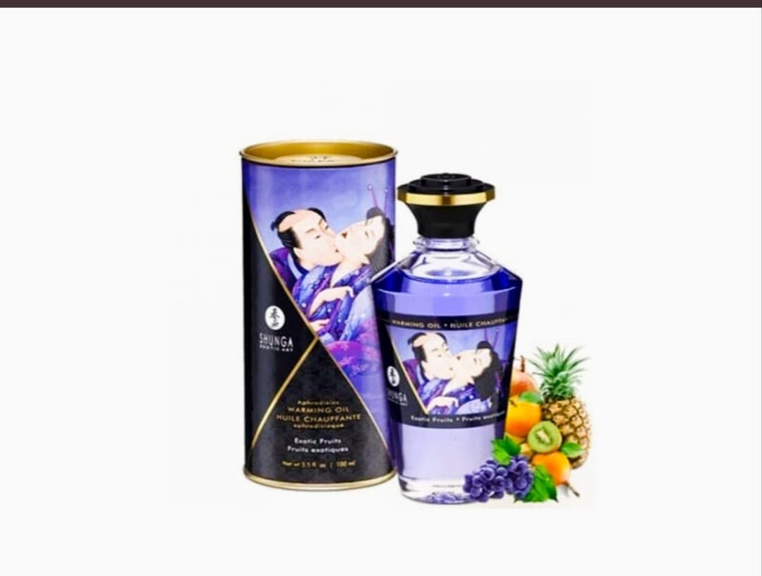 Huile chauffante fruits exotiques comestible — 100ml