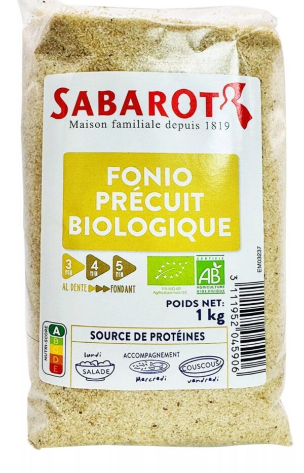 Fonio Précuit Biologique